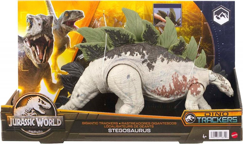 Jurassic World Dominion Gigantic Trackers Stegosaurus
