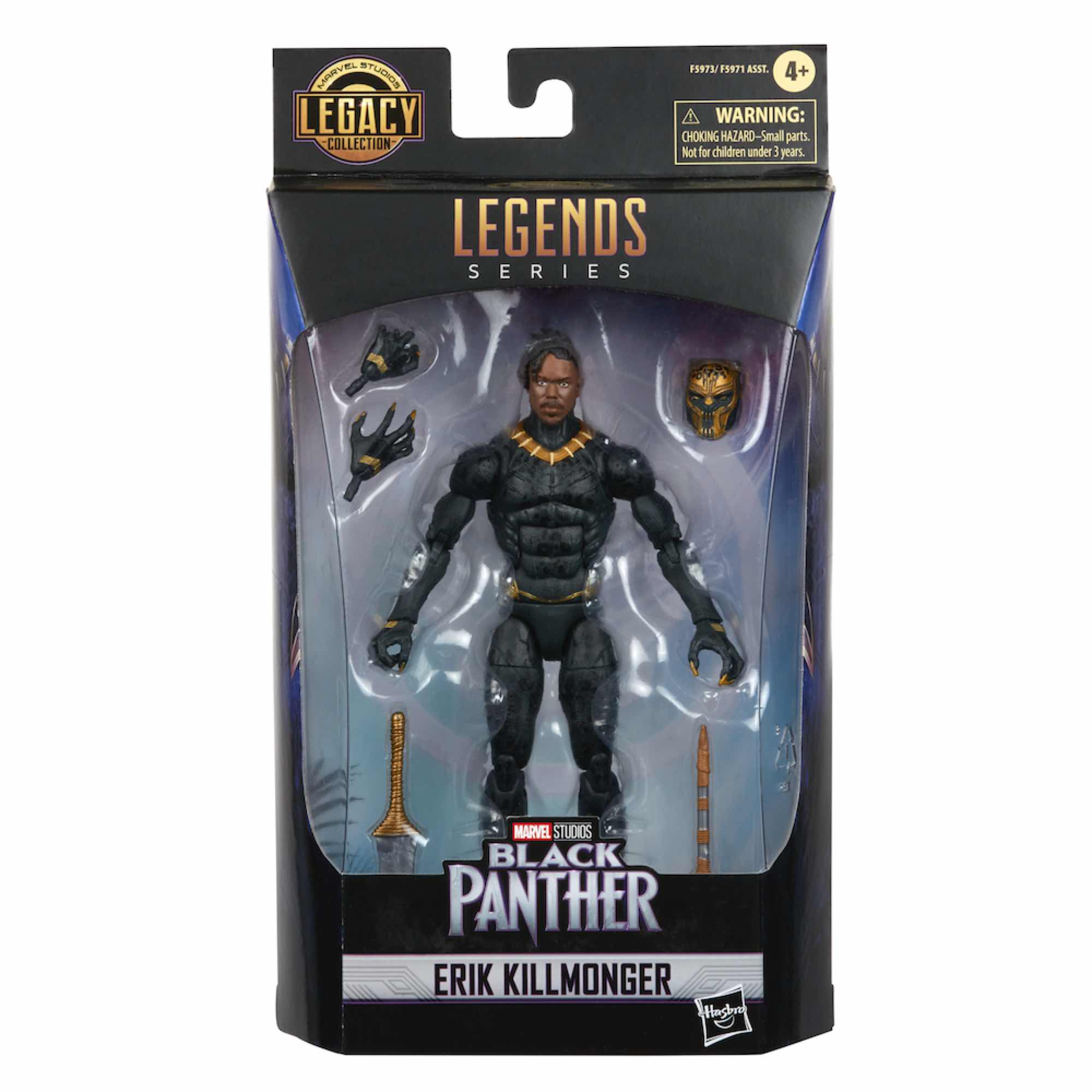 Marvel Legends Legacy Erik Killmonger Black Panther