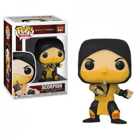 Funko Pop Mortal Kombat Scorpion CAJA DAÑADA
