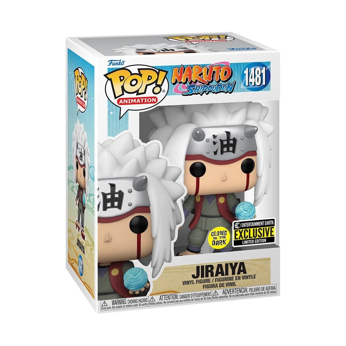 Funko Pop Naruto Shippuden Jiraiya with Rasengan Exclusive