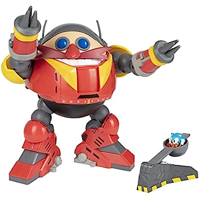 Sonic The Hedgehog Giant Eggman Battle Set with Catapult