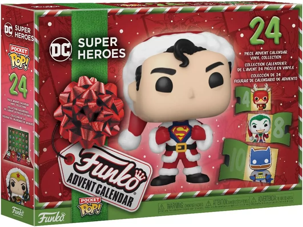 Funko Pop Advent Calendar DC Super Heroes 24 Pocket Pop