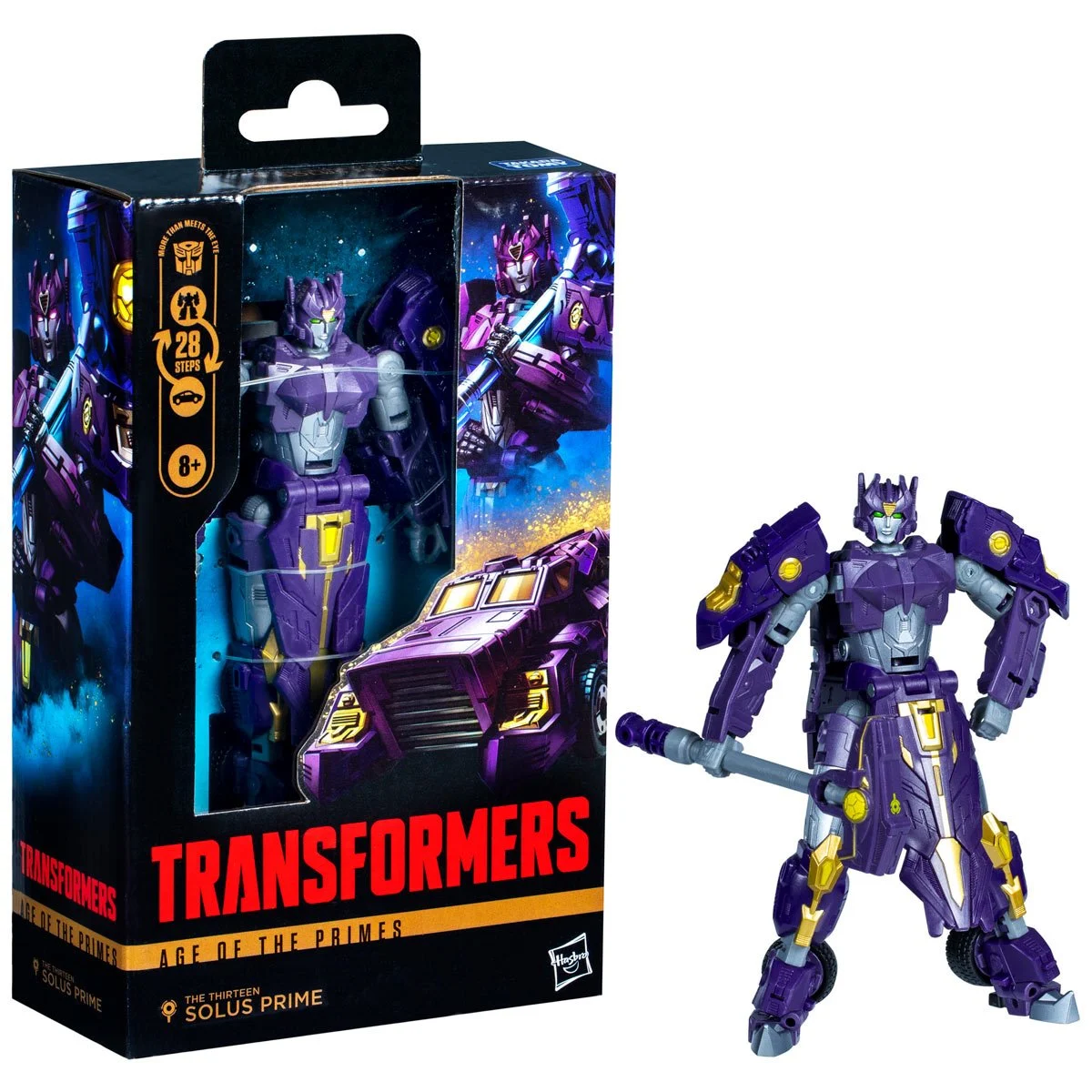 Transformers Age of The Primes Deluxe Thirteen Solus Prime