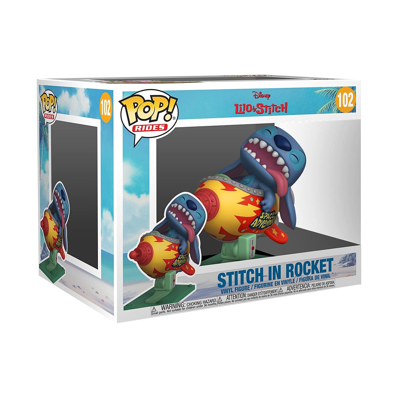 Funko Pop Rides Lilo & Stitch Stitch in Rocket