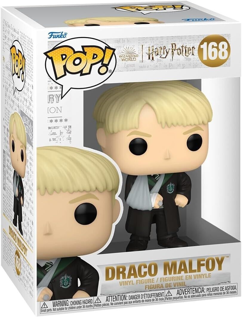 Funko Pop Harry Potter Azkaban Draco Malfoy Broken Arm