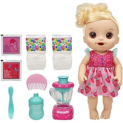 Baby Alive Magical Mixer Baby Strawberry Shake Con Batidora