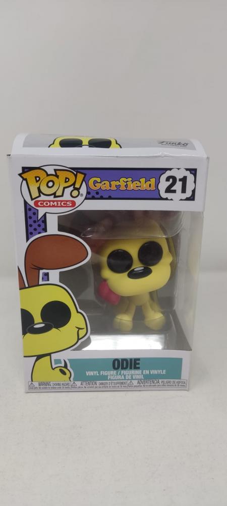 Funko Pop Garfield Odie caja con detalles