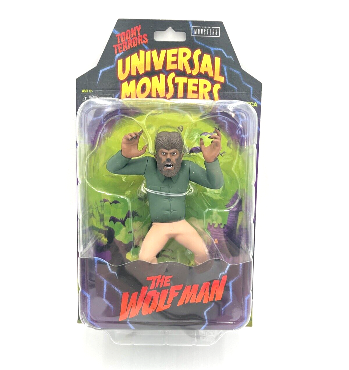 NECA Universal Monsters Toony Terrors Series 10 Wolf Man