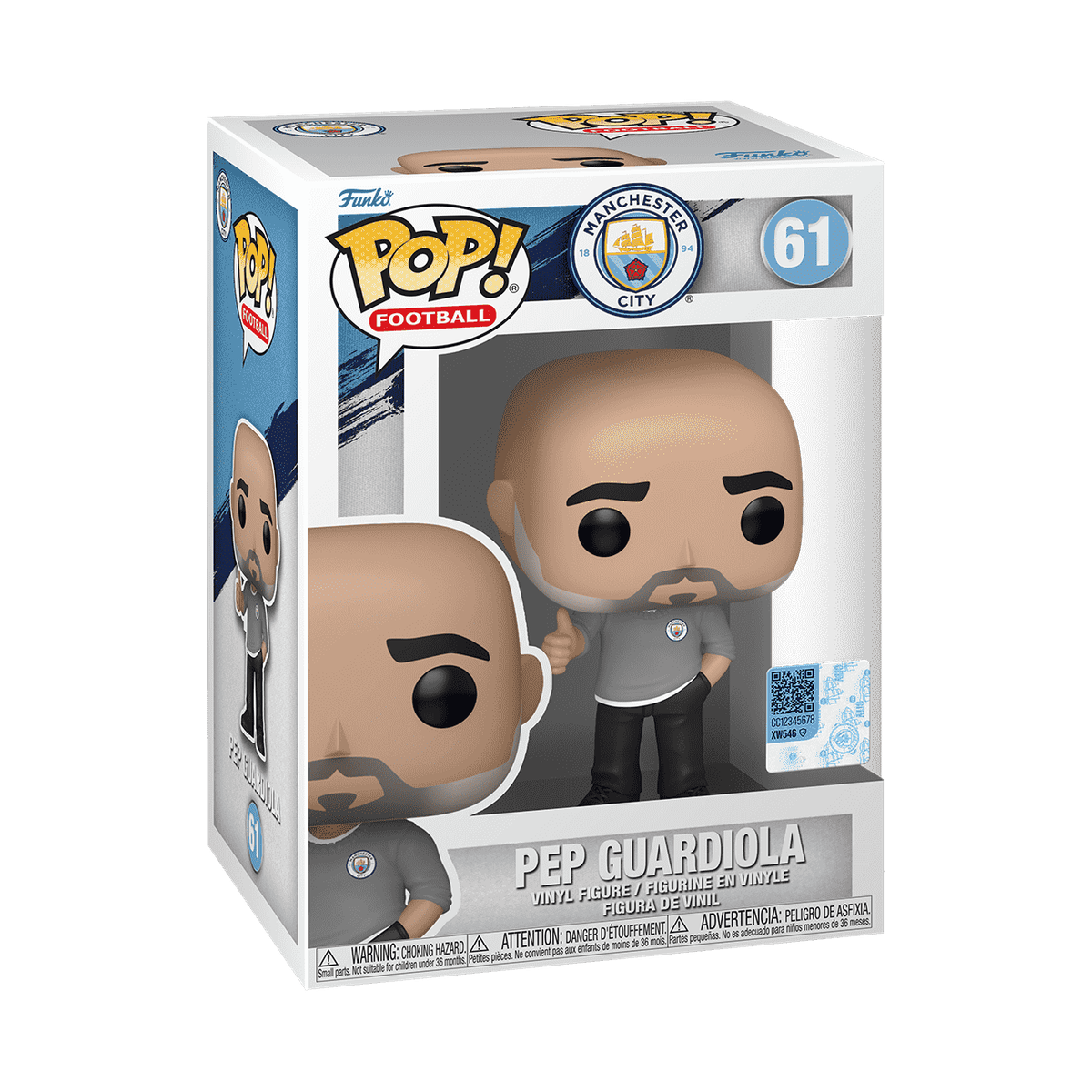 Funko Pop Football Pep Guardiola Manchester City FC