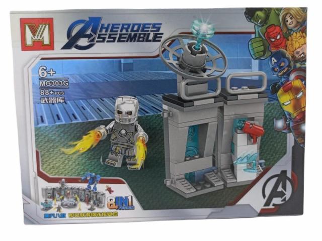 Figuras Lego simil Avenger iron man