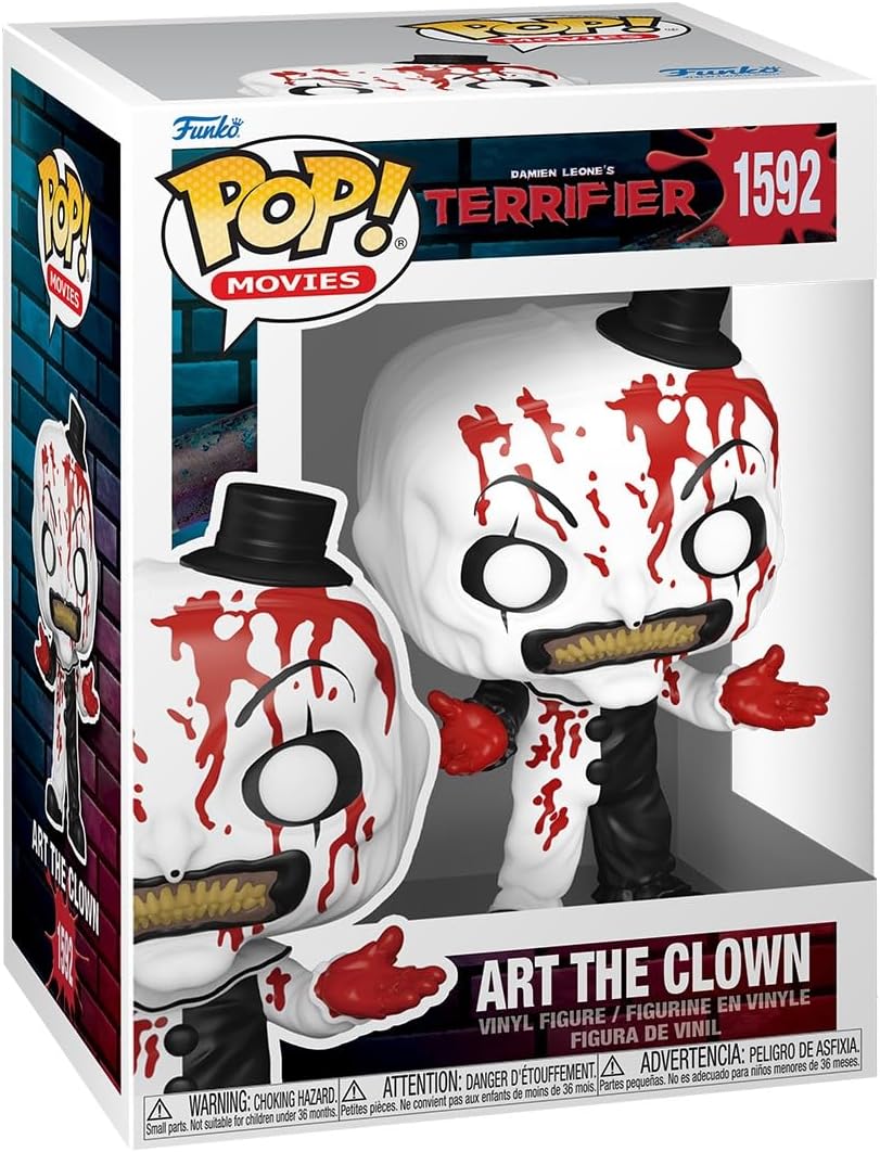 Funko Pop Terrifier 2 Art The Clown Bloody