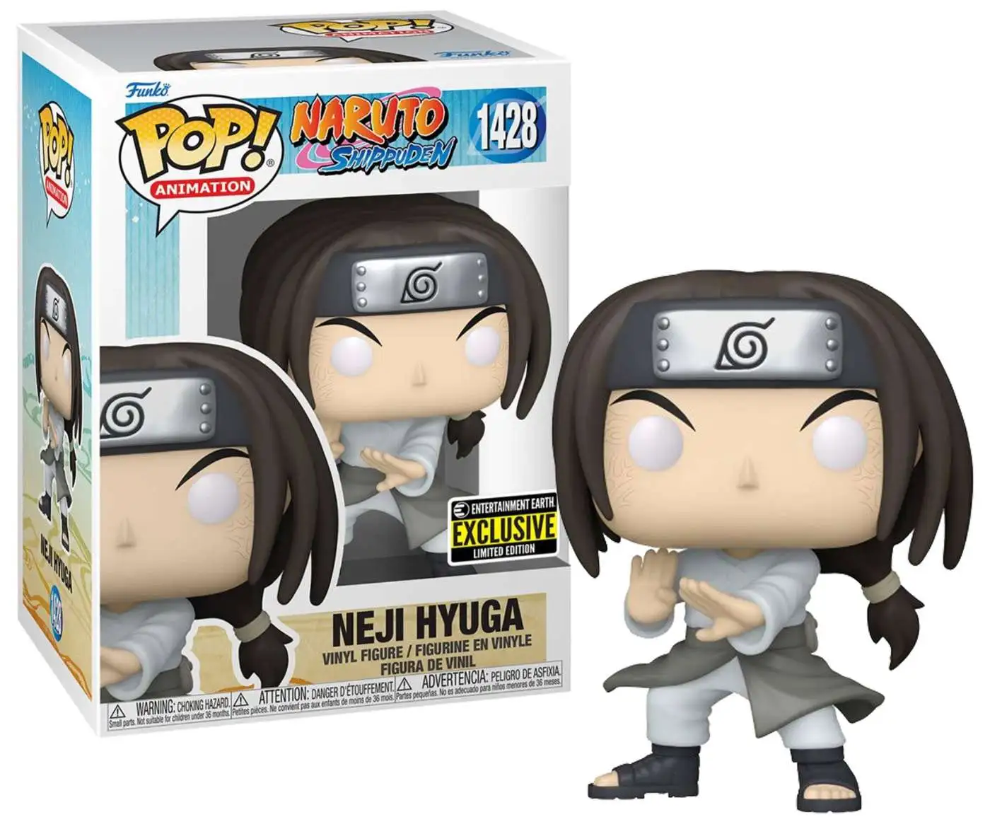 Funko Pop Naruto Shippuden Neji Hyuga Exclusive #1428