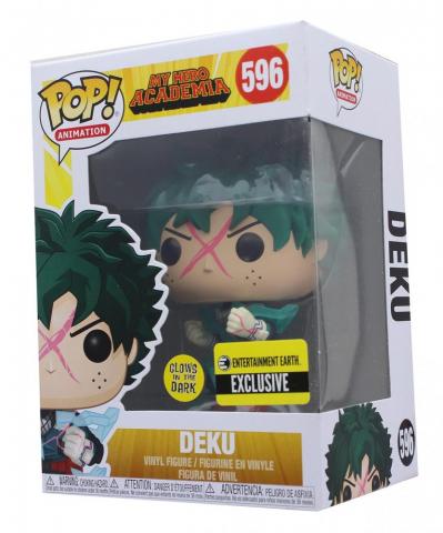 Funko Pop My Hero Academia Deku Cowl Caja Abollada
