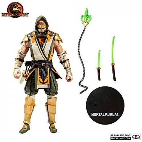 McFarlane Toys Mortal Kombat 7” Scorpion Gamestop Figure