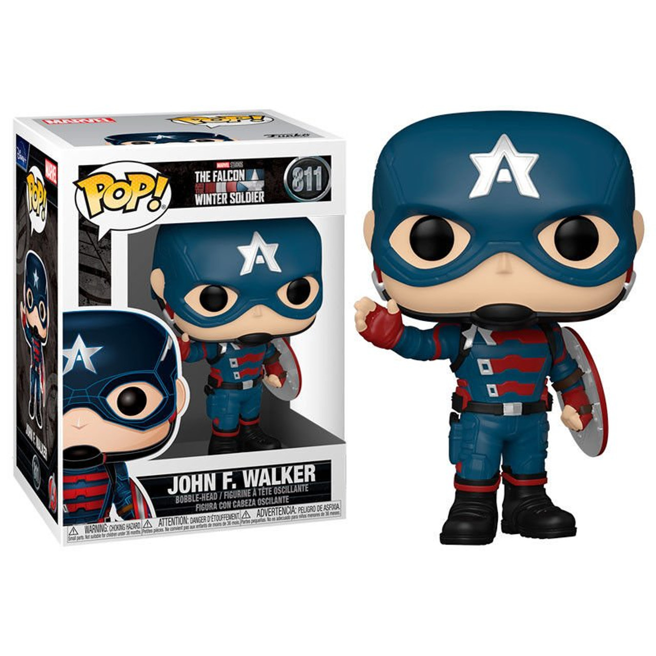 Funko Pop The Falcon and The Winter Soldier John F. Walker