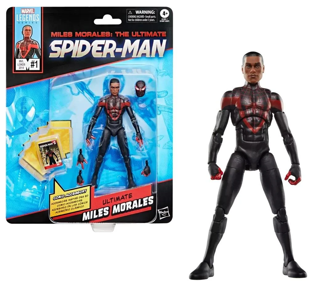 Marvel Legends Ultimate Spider-Man Miles Morales Comic
