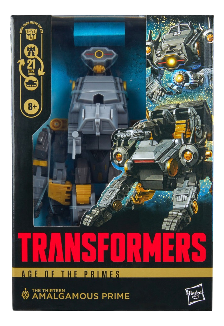 Figura Acción Transformers Age Of The Primes Amalgamous