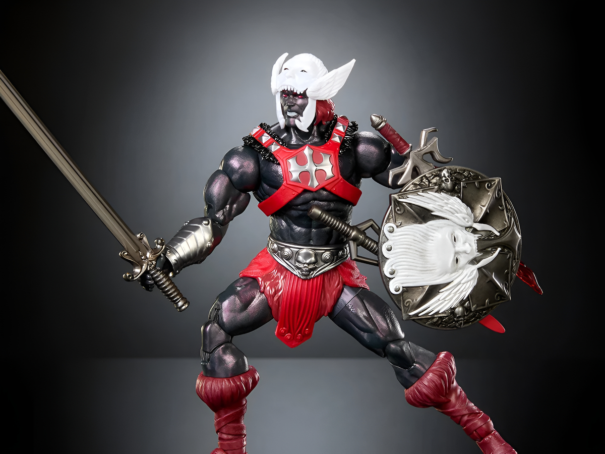 Figura de acción He-Man Anti-Eternia New Eternia de Mattel Masters of the Universe