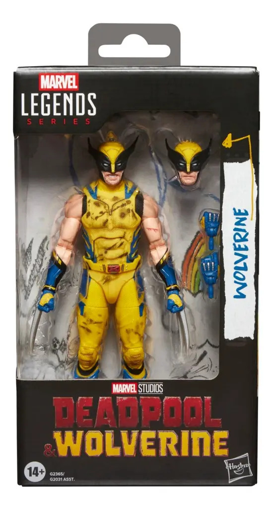 Figura De Acción Marvel Legends Series Lobezno