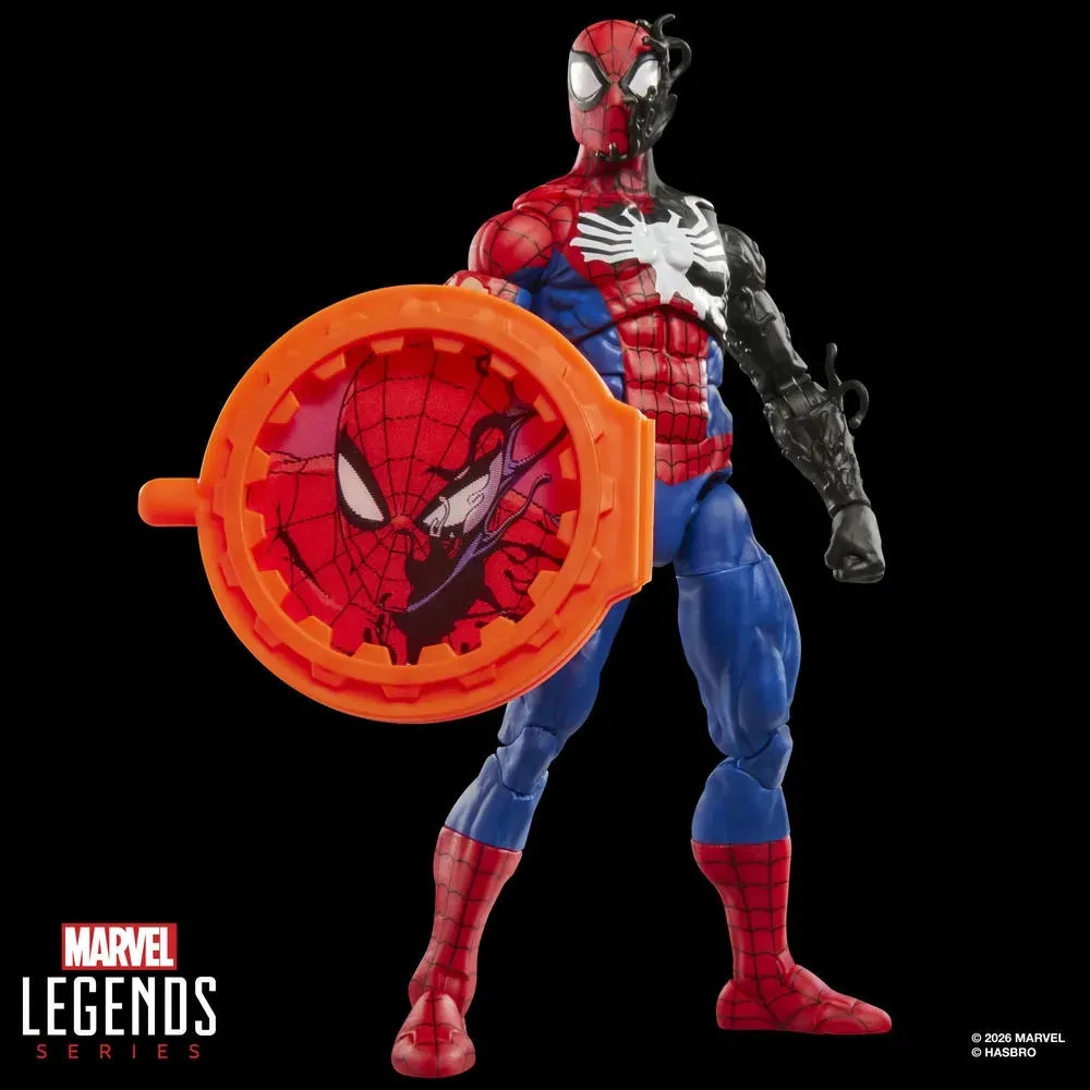 Figura De Acción Marvel Legends Series Secret Wars Spider-man (alien Costume)