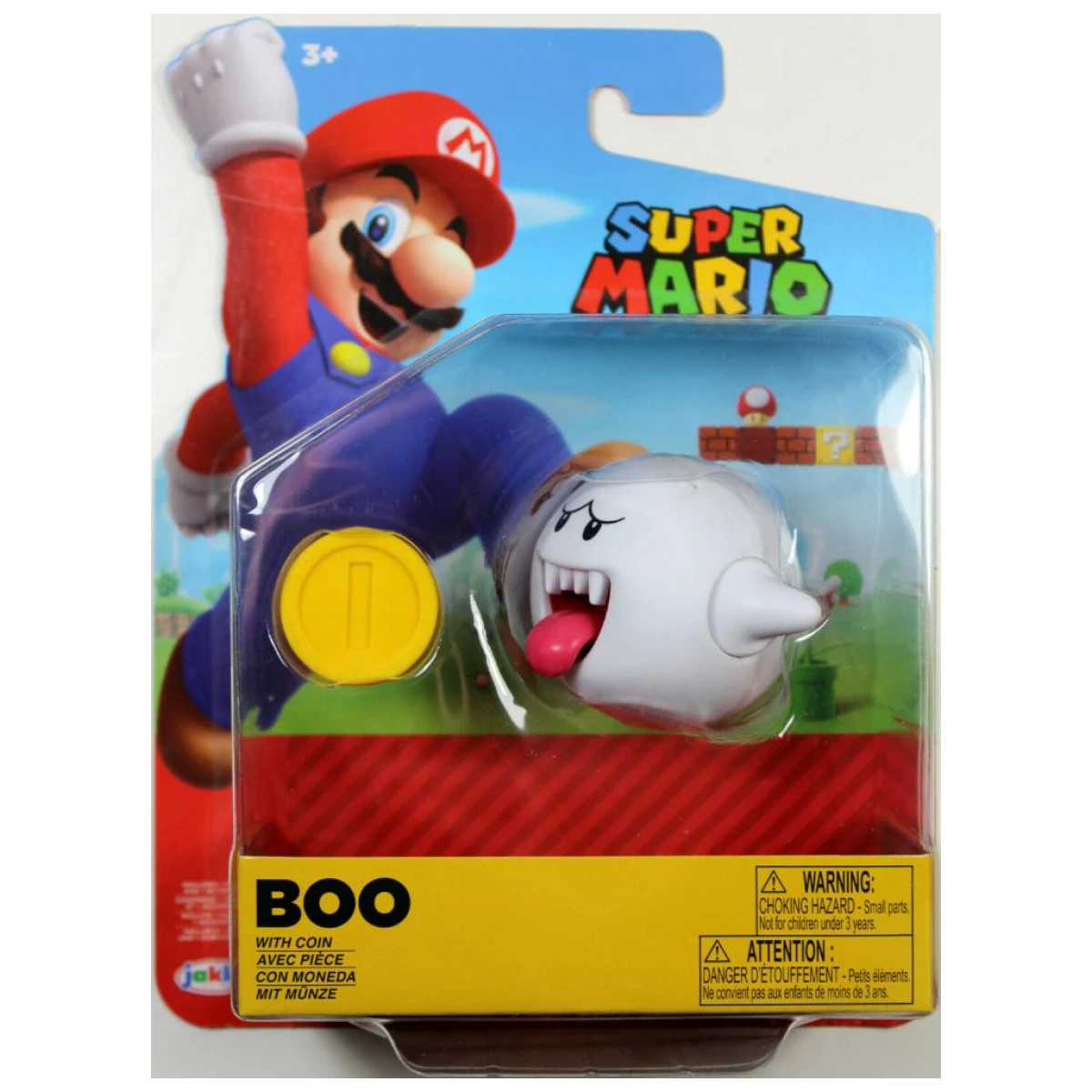 Figura de Accion Nintendo Super Mario Boo with Coin 6 cm