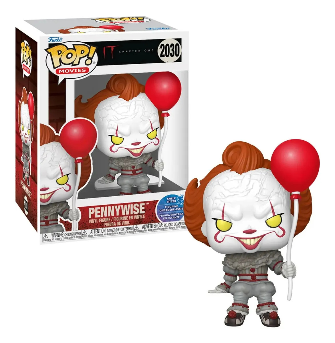 Figura De Acción Pennywise Sentado De Funko Pop! Vinyl