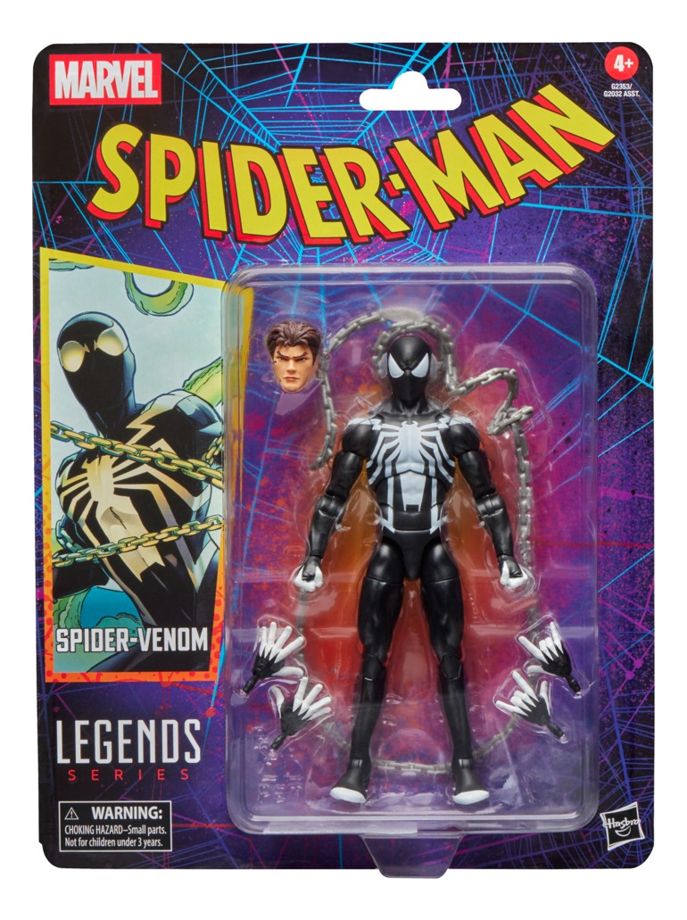 Figura De Acción Spiderman Legends Series Spider-venom