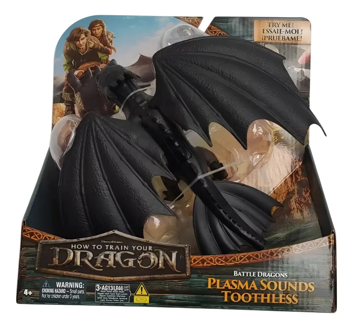 Figura de acción Toothless de Como Entrenar a tu Dragon