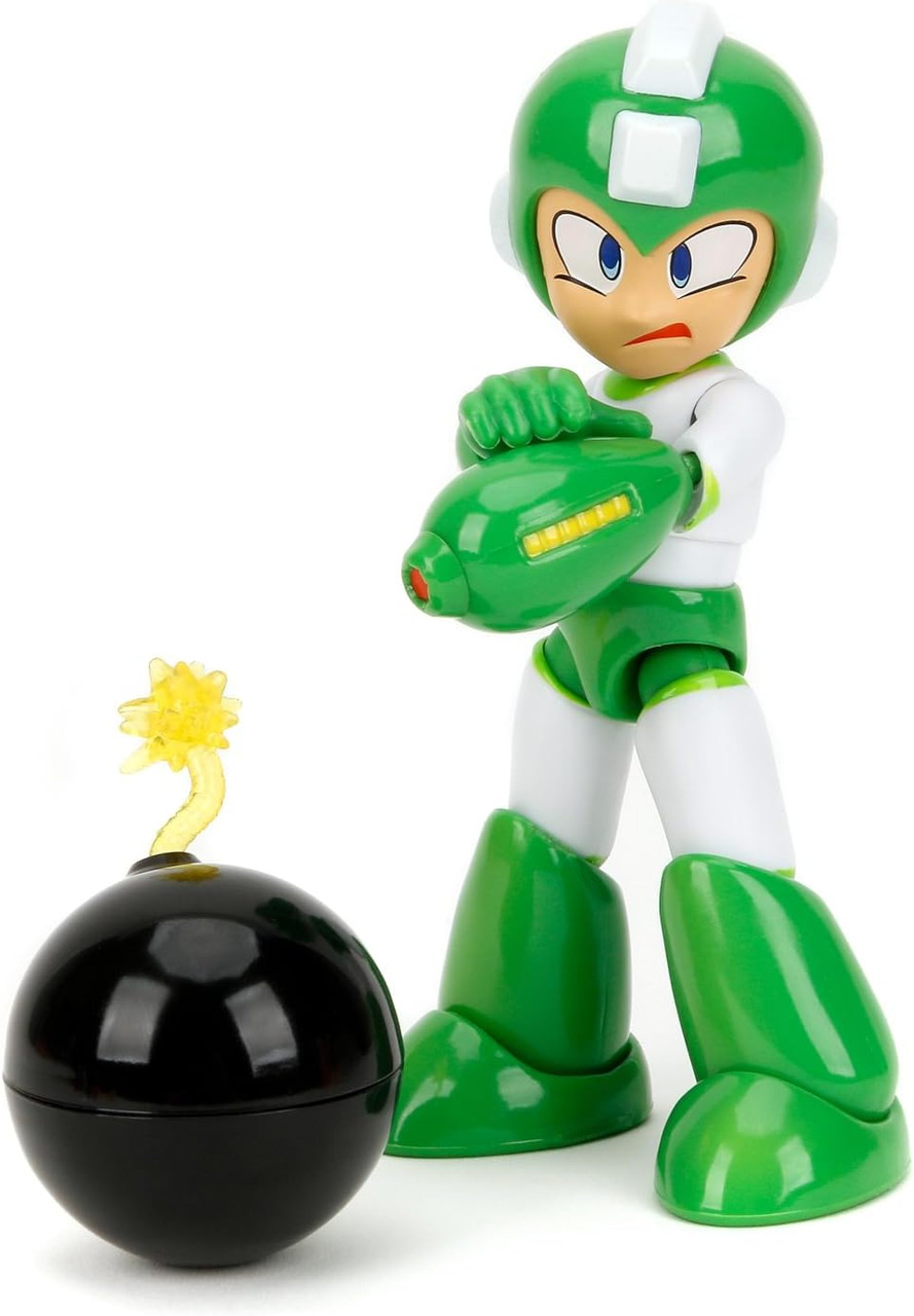 Figura De Colección Megaman Clasico Cut Man Articulada