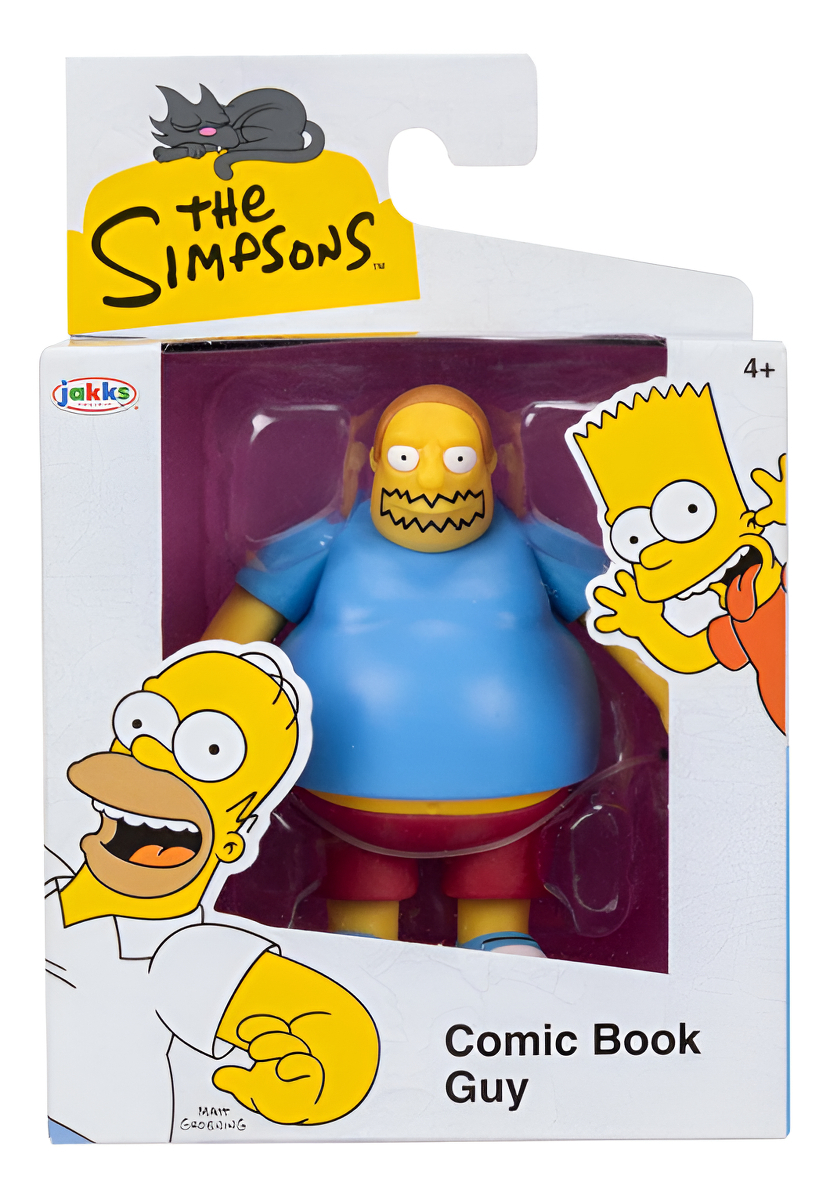 Figura Jakks Pacific Simpsons Hombre De Las Historietas