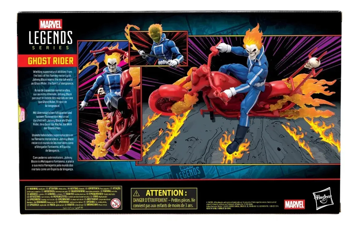Figura Marvel Classic Legends Series Johnny Blaze