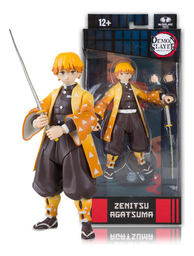 Figura Mcfarlane Toys Demon Slayer Zenitsu Agatsuma W1 13733