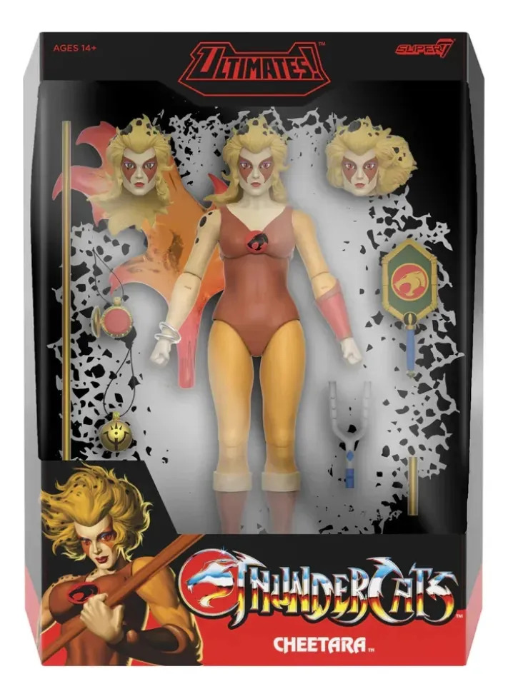 Figura Super 7 Thundercats Ultimates Cheetara Version