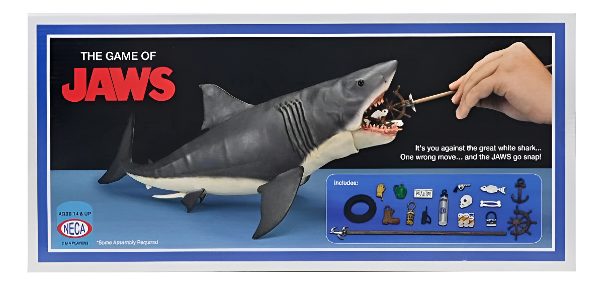 Figura The Game Of Jaws 50 Aniversario Jaws ( Tiburon ) Neca