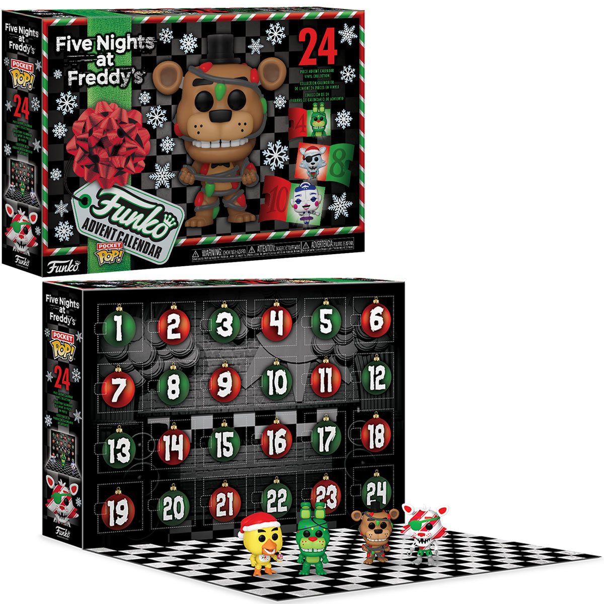 Five Nights At Freddy 2023 Advent Calendar 24pc