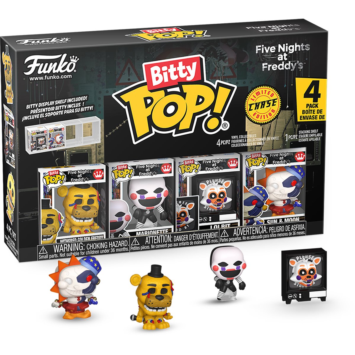 Five Nights at Freddy's Springtrap Funko Bitty Pop! Mini-Figure 4-Pack