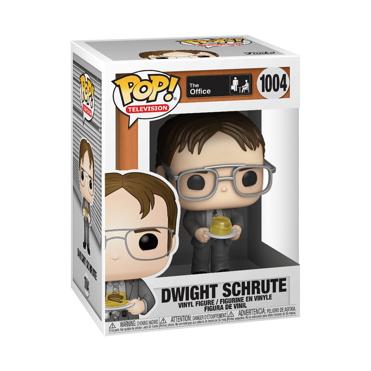 The Office Dwight with Jello Stapler Pop! Vinyl Figure