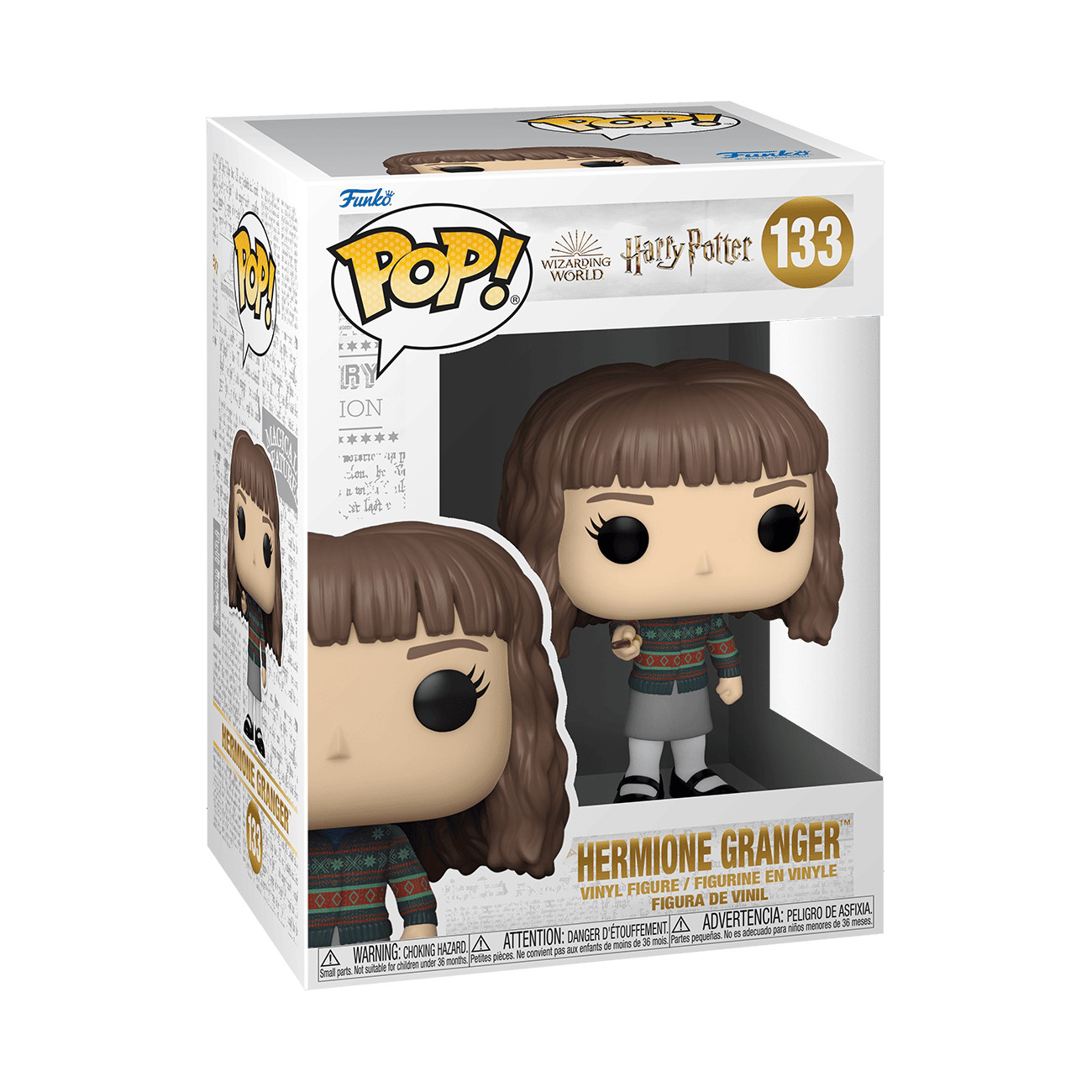 Harry Potter and the Sorcerer's Stone 20th Anniversary Hermione with Wand Pop! Vinyl Figure