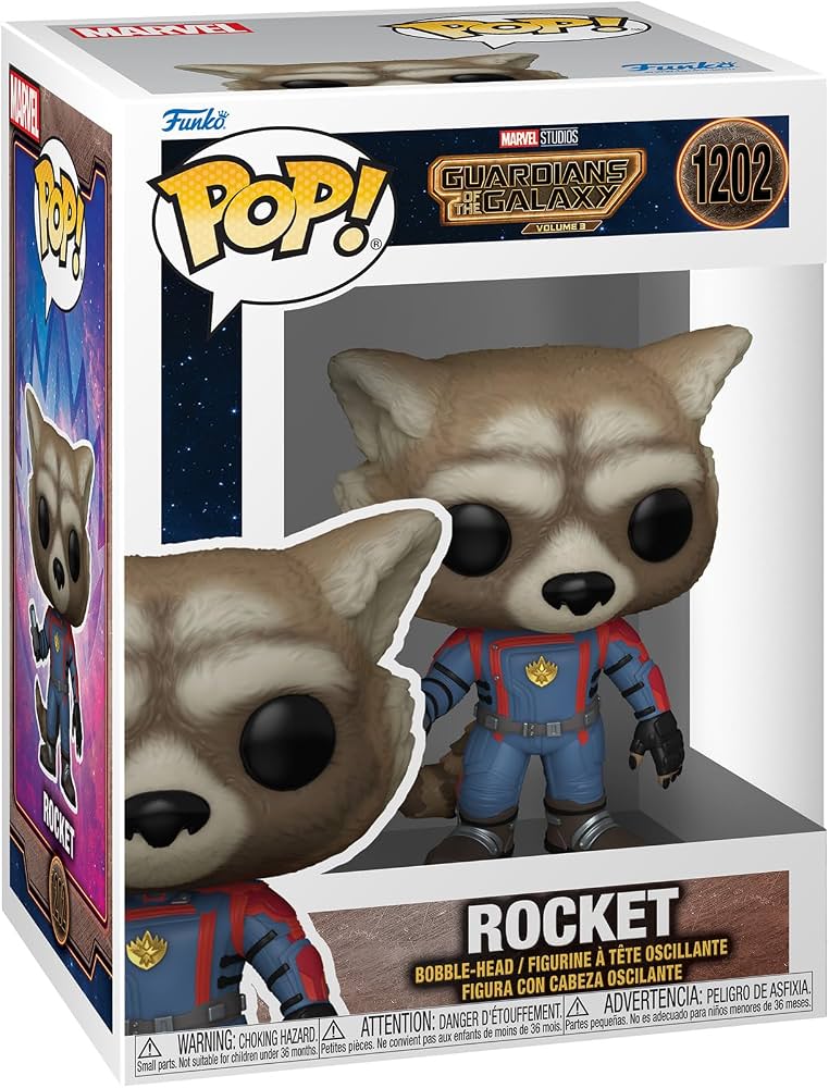 Guardians of the Galaxy Volume 3 Rocket Funko Pop! Vinyl Figure