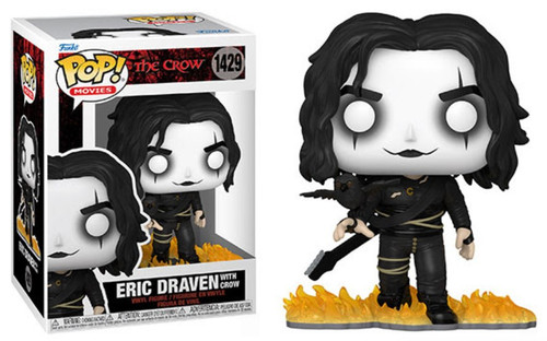 The Crow Eric Draven with Crow Funko Pop! Vinyl Figure #1429