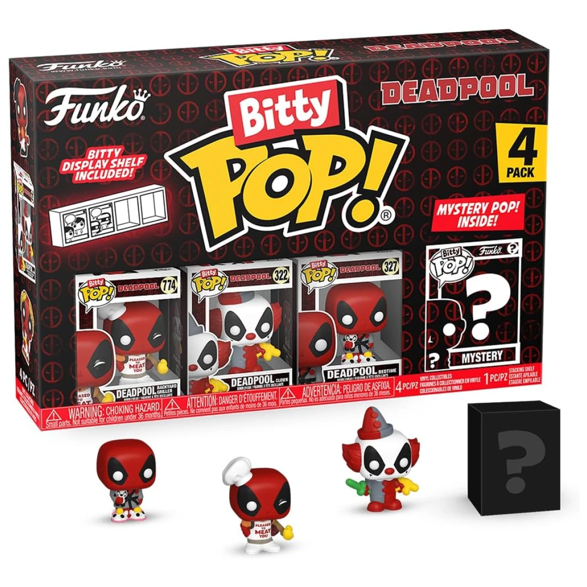 Funko Bitty Pop Deadpool Mini 4-Pack Deadpool