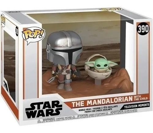 Funko Pop 390 Star Wars Mandalorian With The Child
