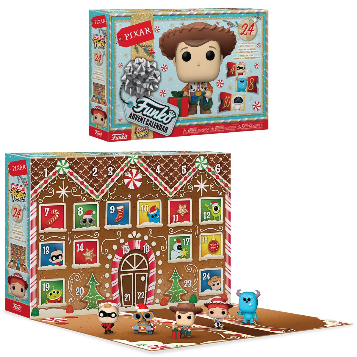 Funko Pop Advent Calendar Pixar 24 Days of Surprise