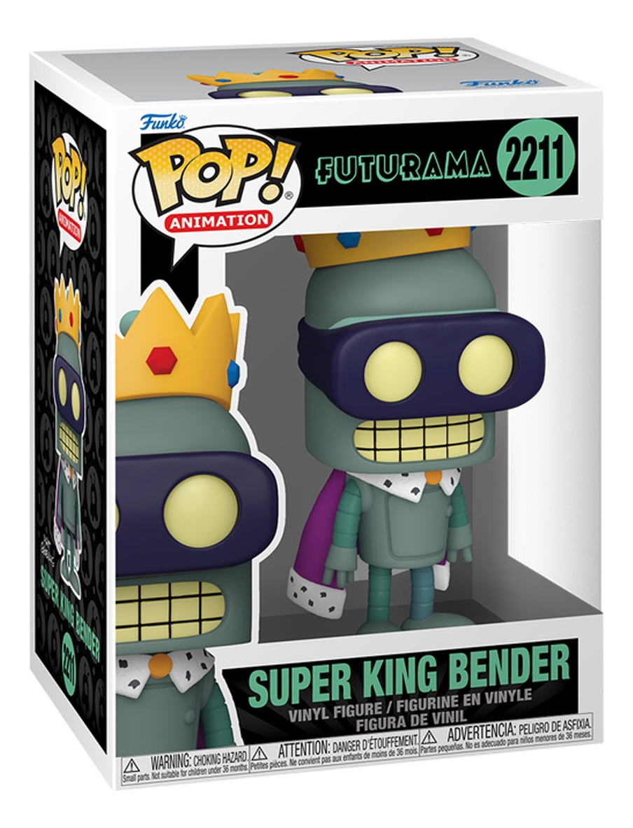 Funko Pop Animation: Futurama - Super King Bender