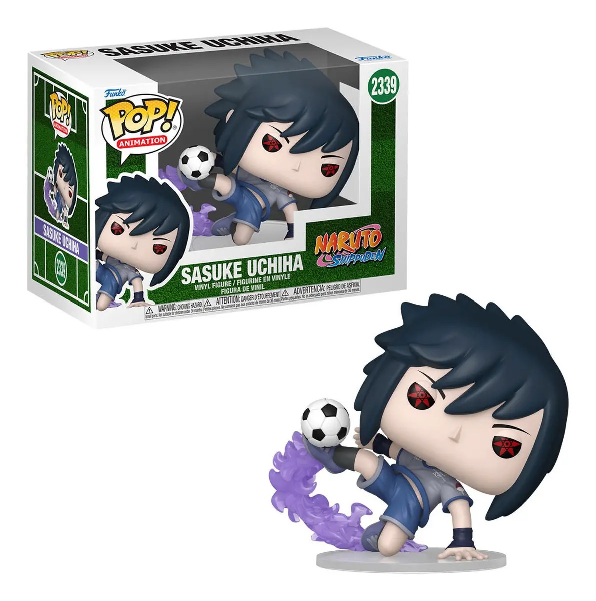 Funko Pop Animation: Naruto Football - Sasuke