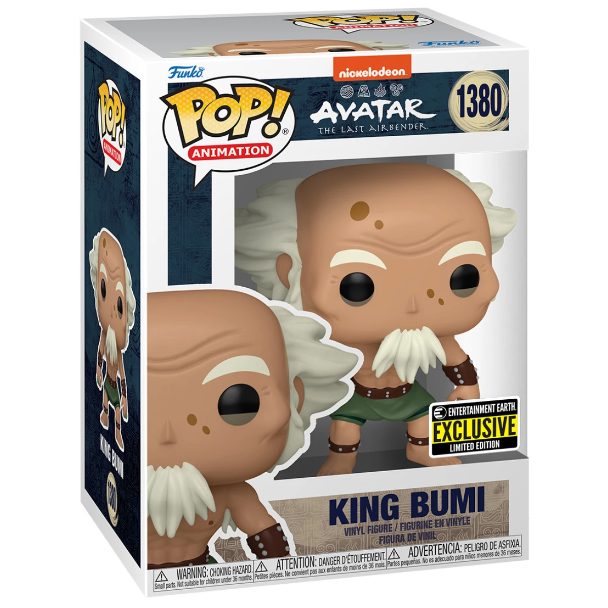 Funko Pop Avatar The Last Airbender King Bumi Exclusive