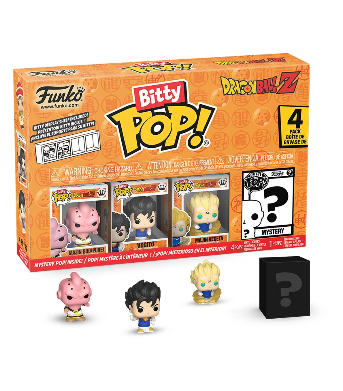 Funko Pop Bitty Dragon Ball Z Kid Buu 4-Pack