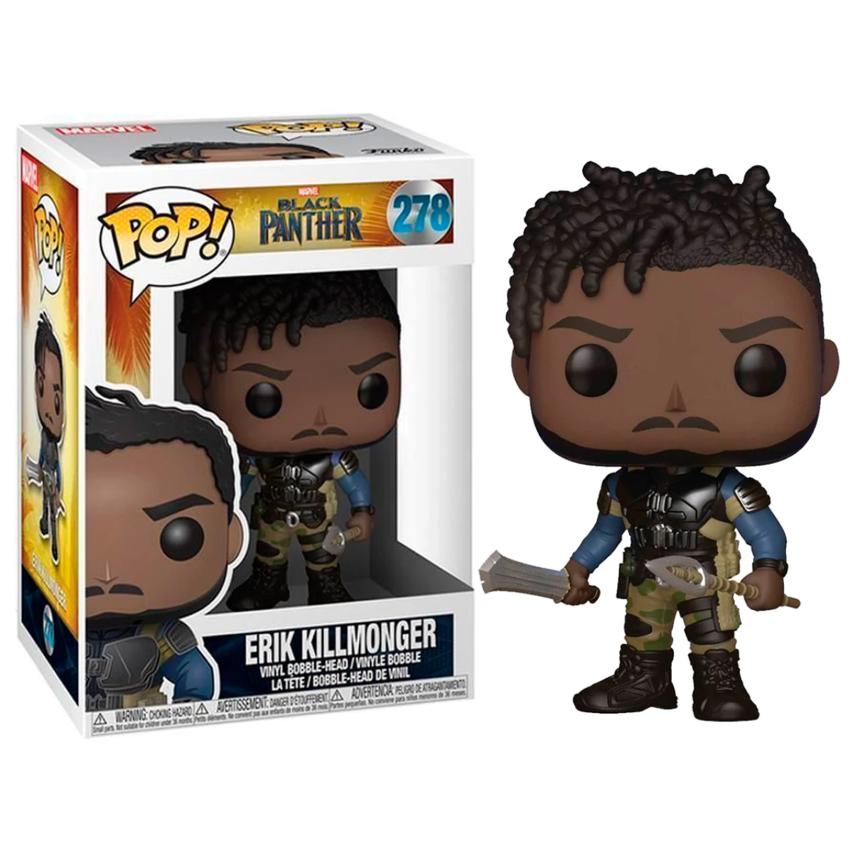 Funko Pop Black Panther Erik Killmonger