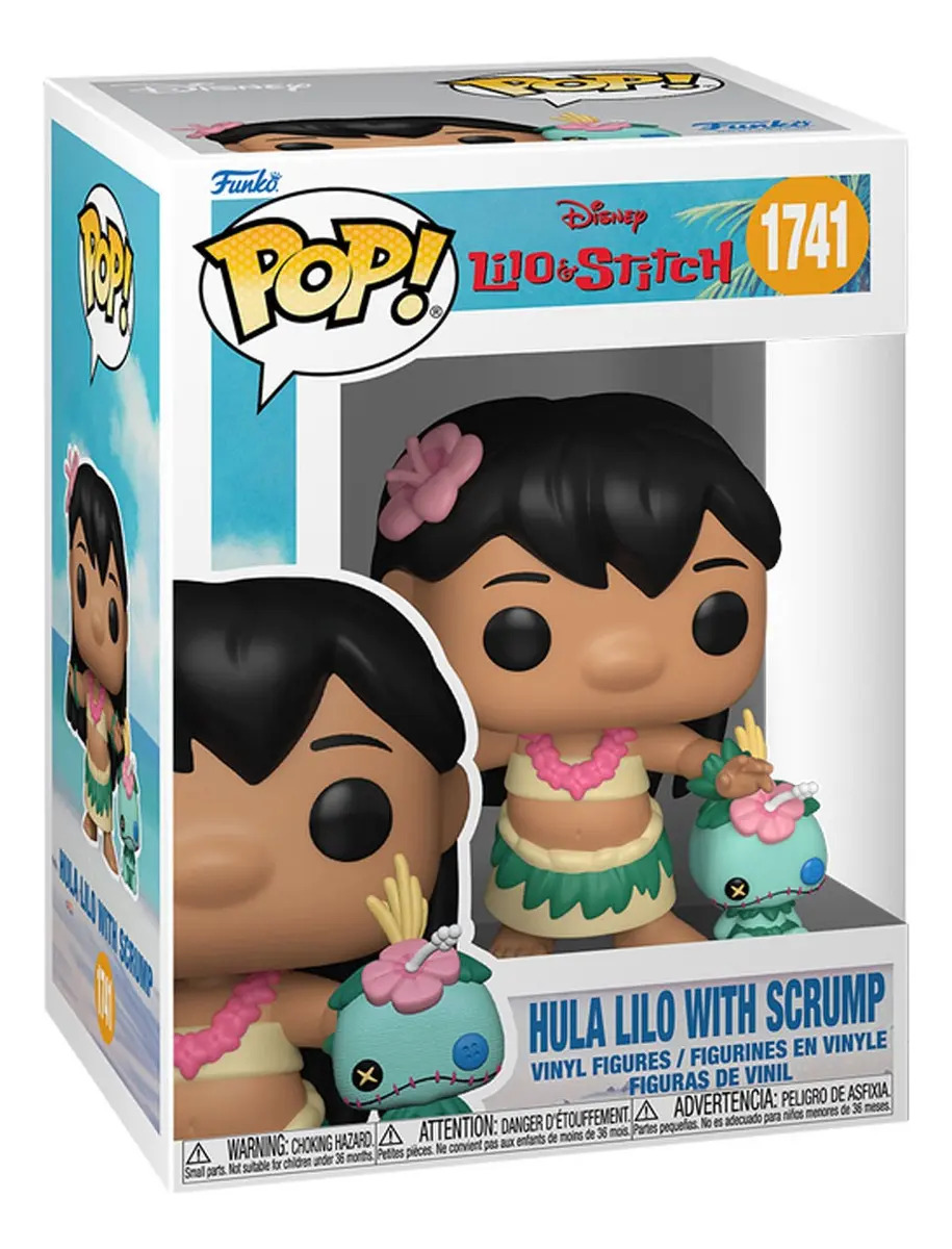 Funko Pop & Buddy: Lilo Y Stitch - Hula Lilo Con Trapos