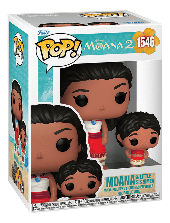 Funko Pop! & Buddy Moana y Simea de Moana 2